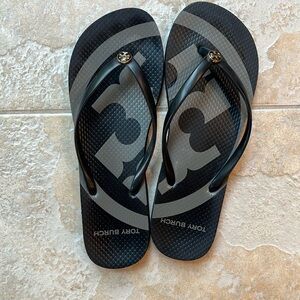 Tory Burch Women’s Sandals - Black - Size 10 - Excellent Condition